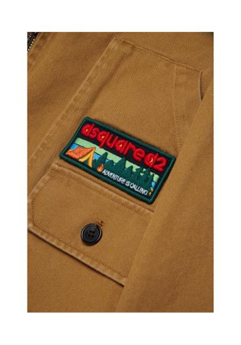 Blazer con logo DSQUARED2 JUNIOR | DQ3236 D0AGJDQ730